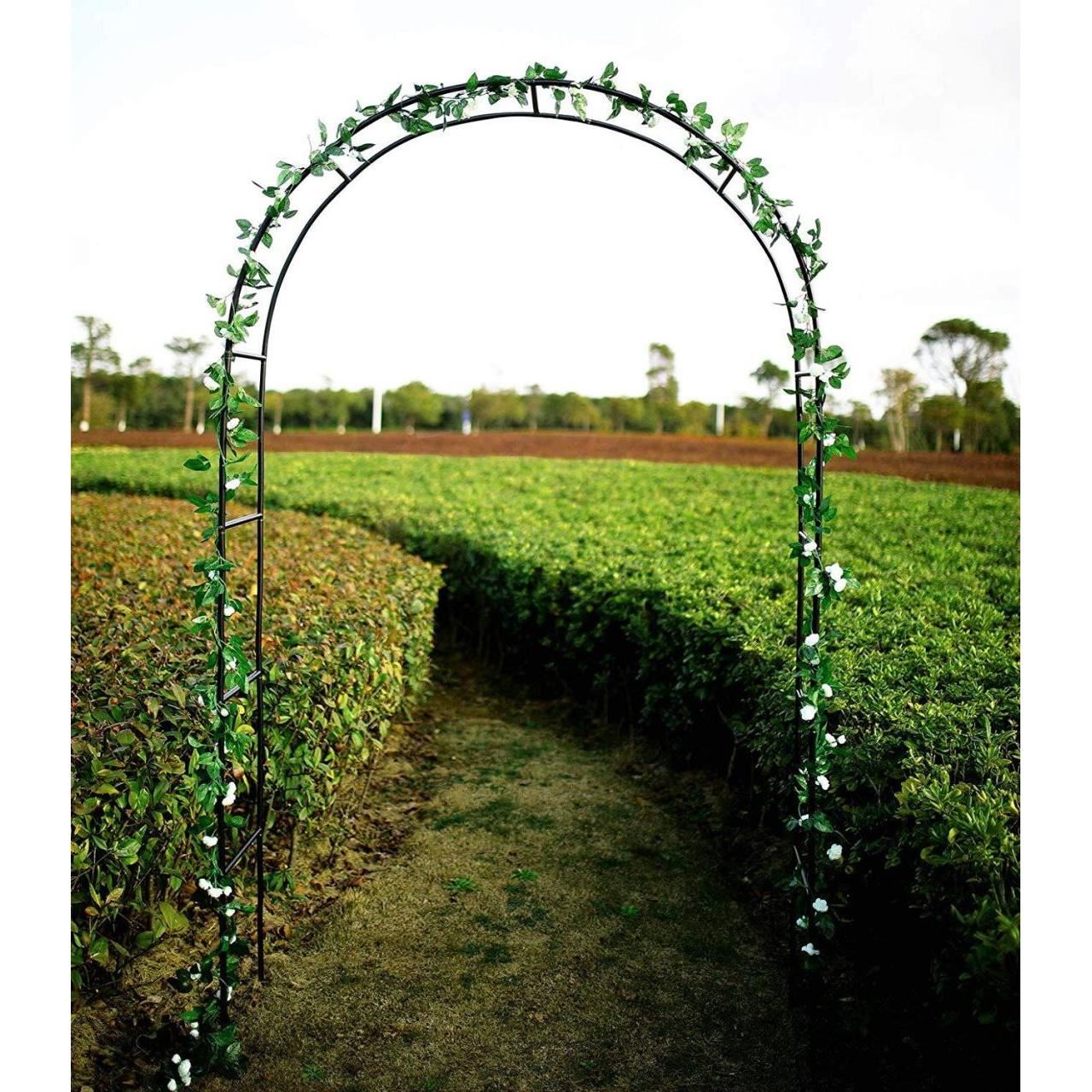 Fém ív, pergola, kertbe, 140x37x240 cm