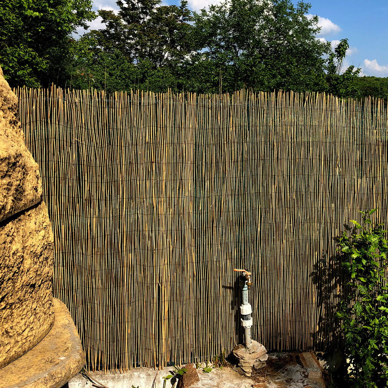 2 db-os nád szett, 1,5x5 m + Árnyékolóháló 85 g/nm, 10x1,5 m
