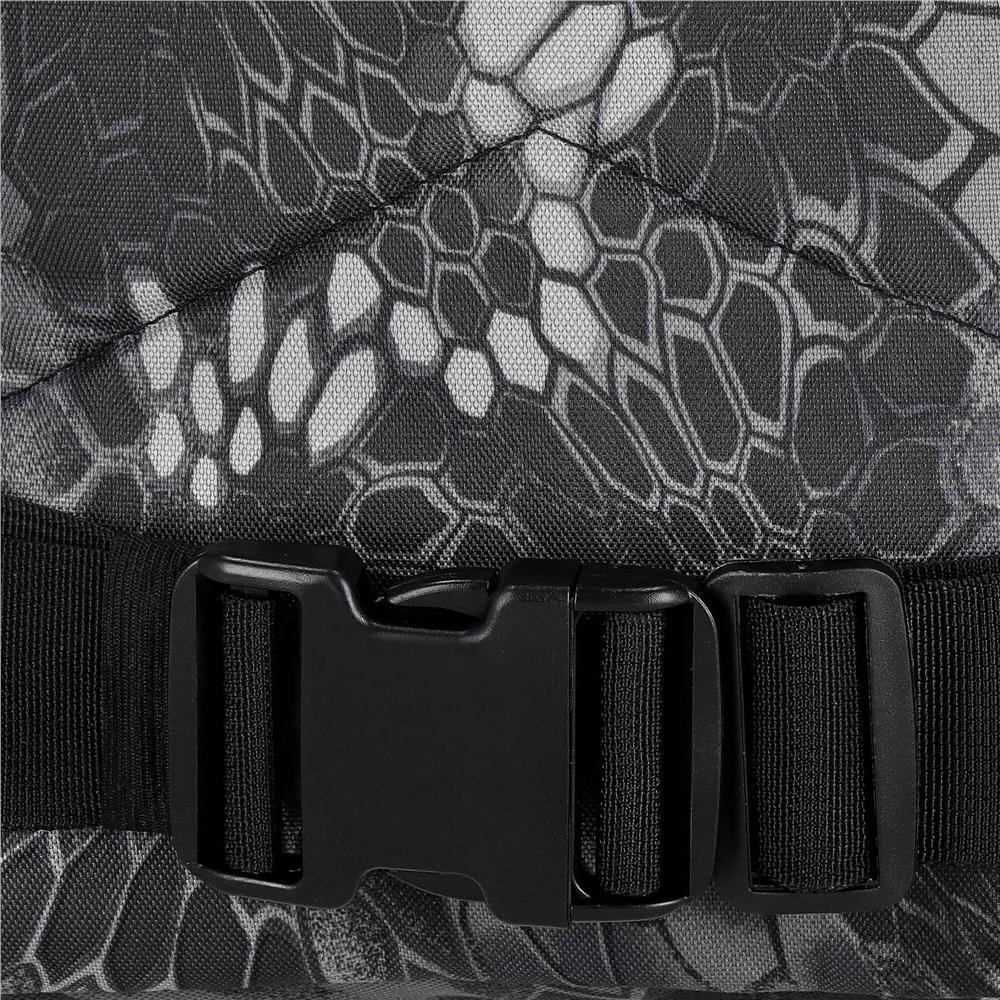Ghiozdan/rucsac turistic, Springos, model Survival, 4 in 1, impermeabil, 50 L, camuflaj, gri, 50x40x50 cm