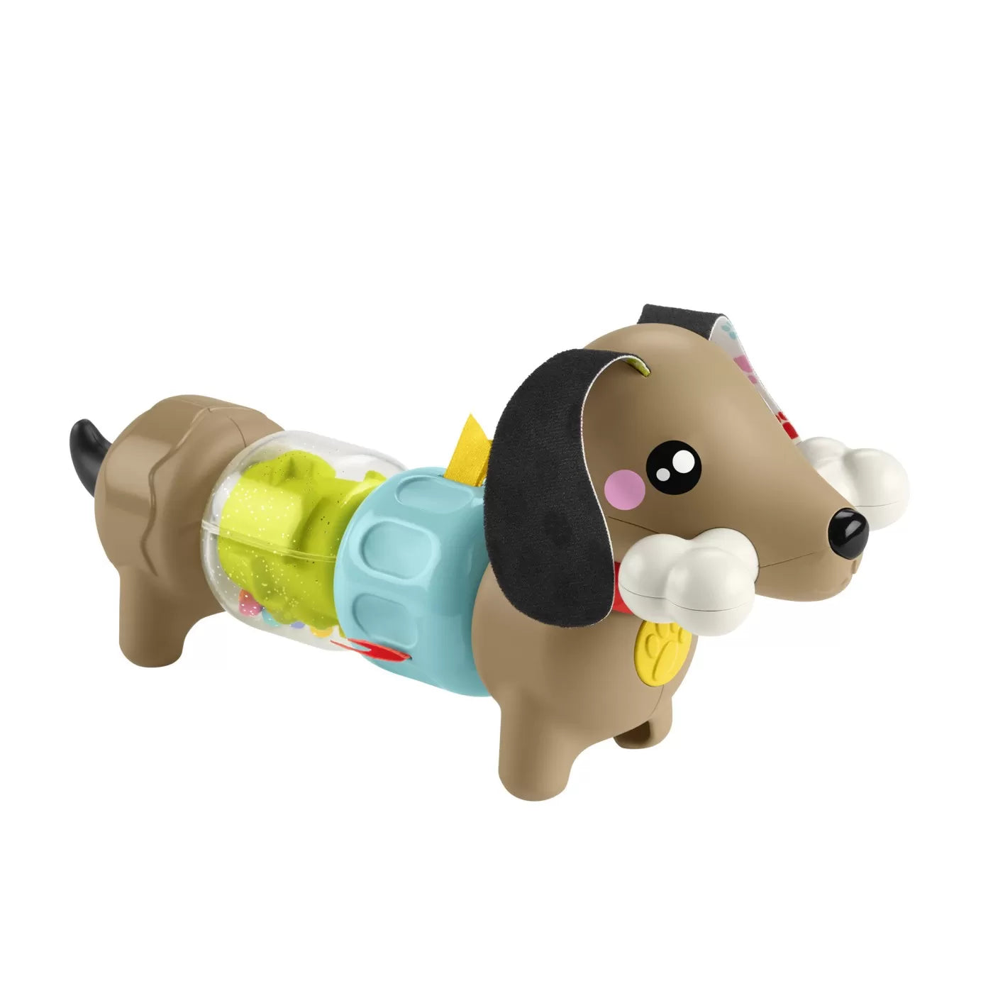 Fisher price jucarie catelus de activitate pentru bebelusi click and spin