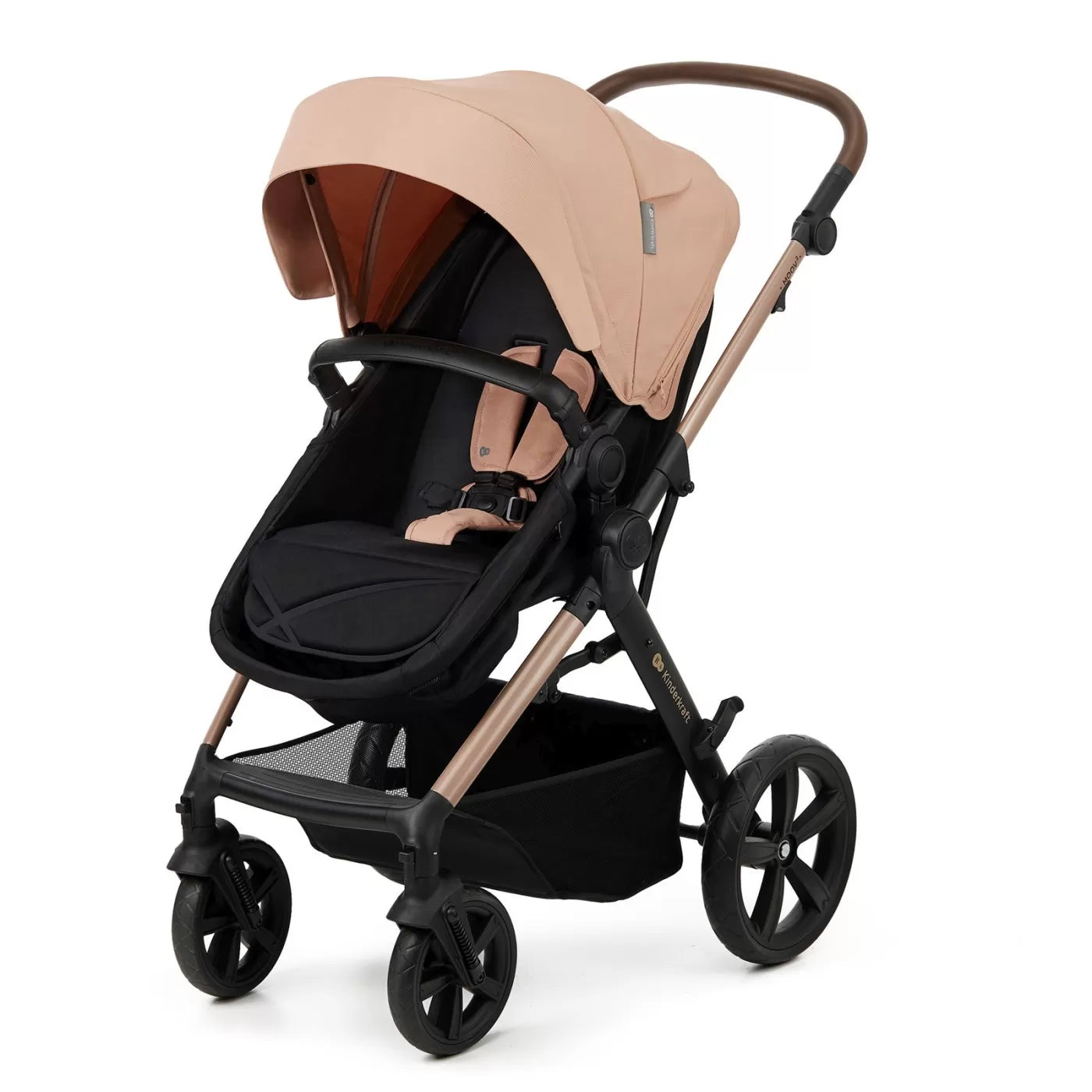 Carucior 3 in 1 kinderkraft moov 2, sand beige