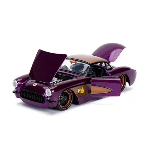 DC Comics bombázók 1957 Chevy Batgirl méretarány 1-től 24-ig