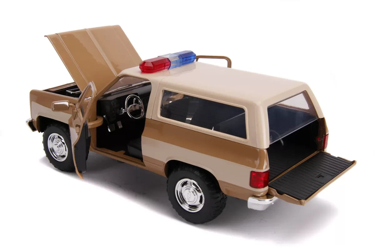 1980-as Chevy Police K5 fémmodell, 1-24 méretarány