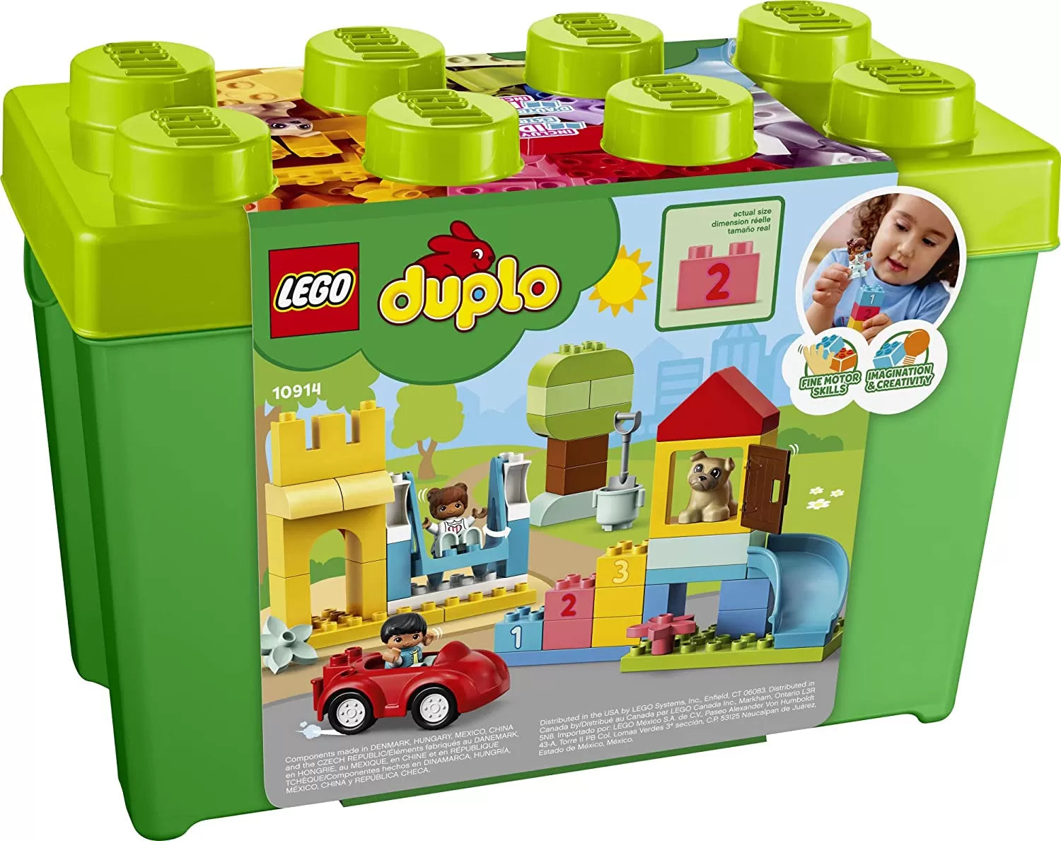 Lego duplo  cutie deluxe in forma de caramida 10914