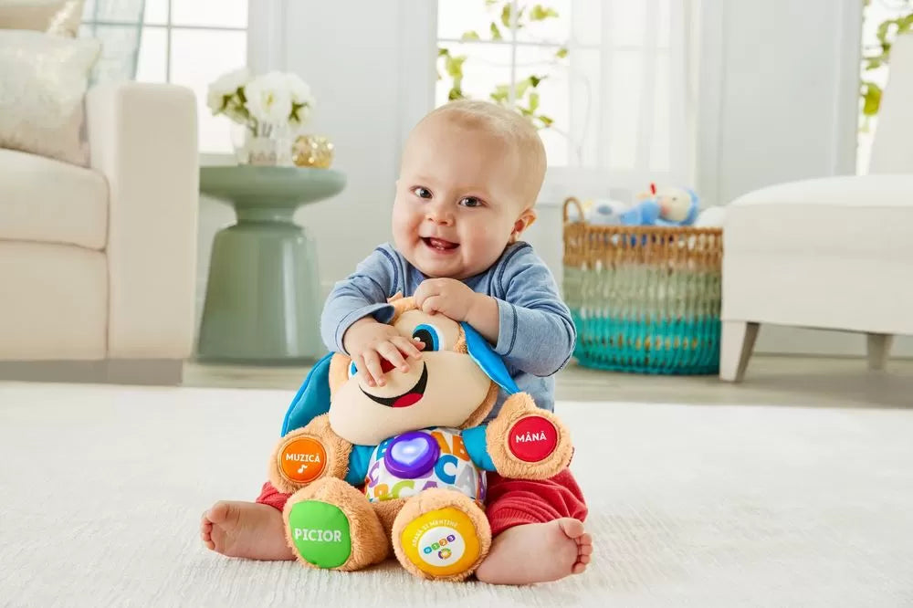 Catelusul vorbitor si educativ limba romana fisher price