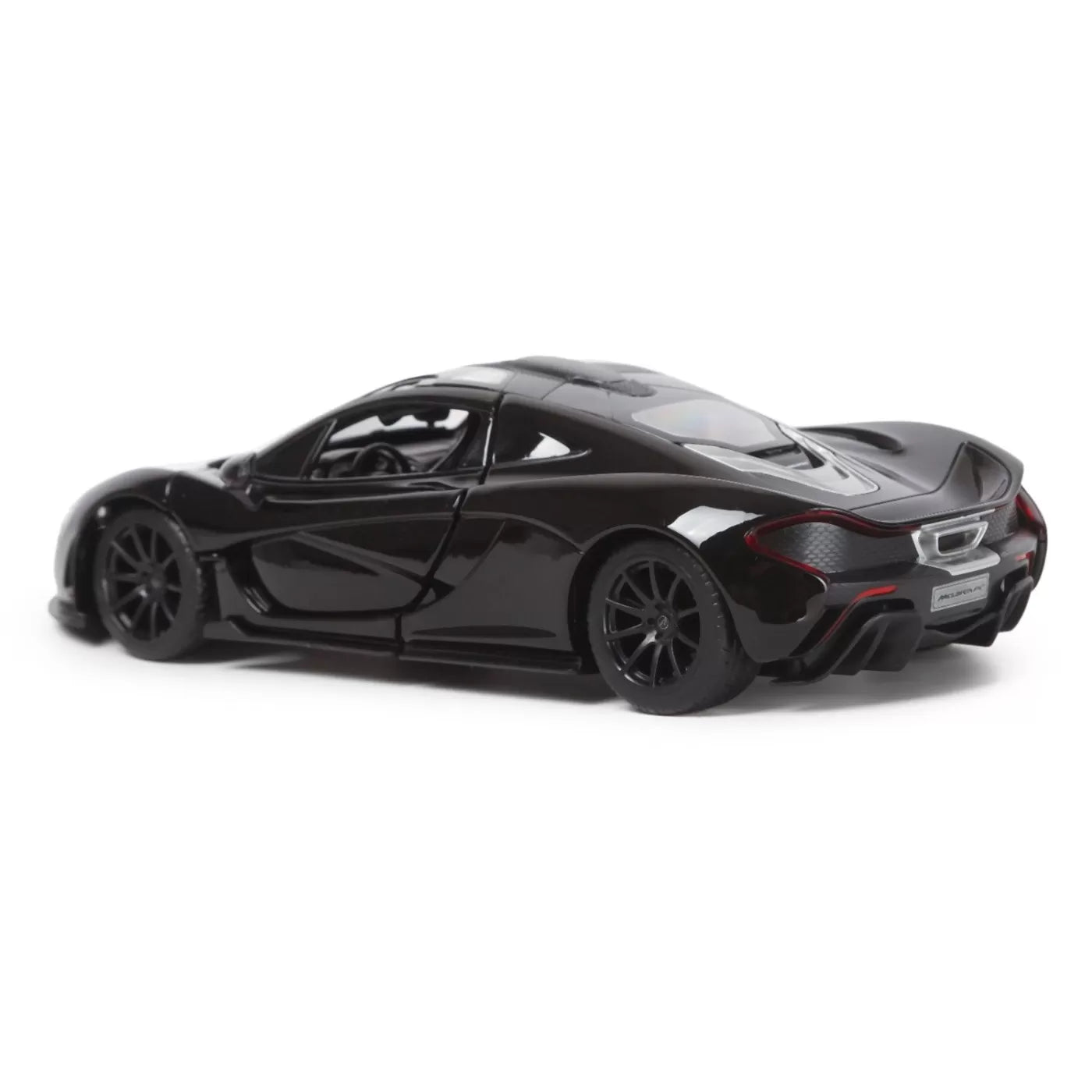 McLaren P1 fekete fém autó 1/24 méretarányú