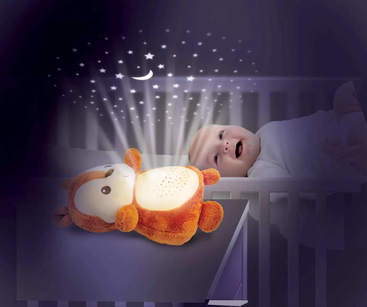 Winfun proiector si lampa de veghe veverita