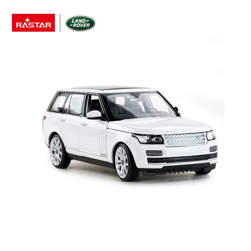 Fehér Range Rover fém játékautó 1-24 méretarányban