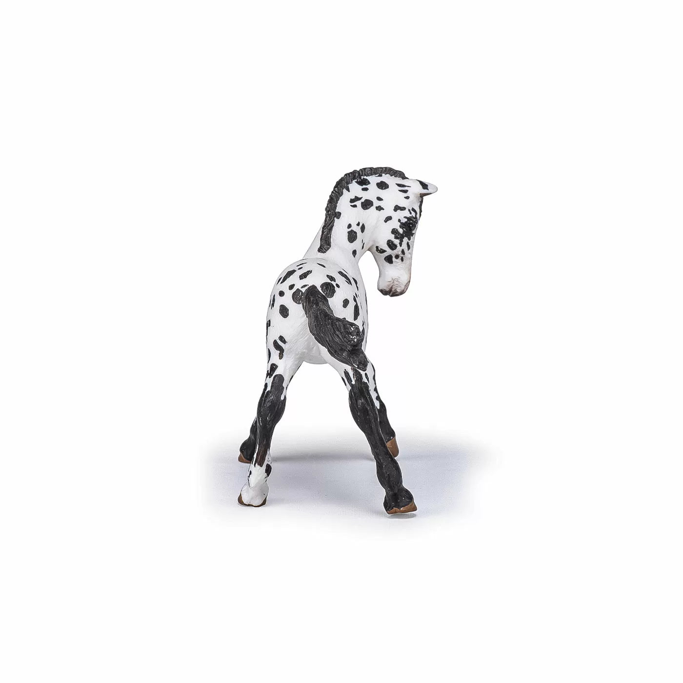 Papo figurina manz appaloosa negru