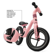 Bicicleta fara pedale kinderkraft xploit, bubblegum pink