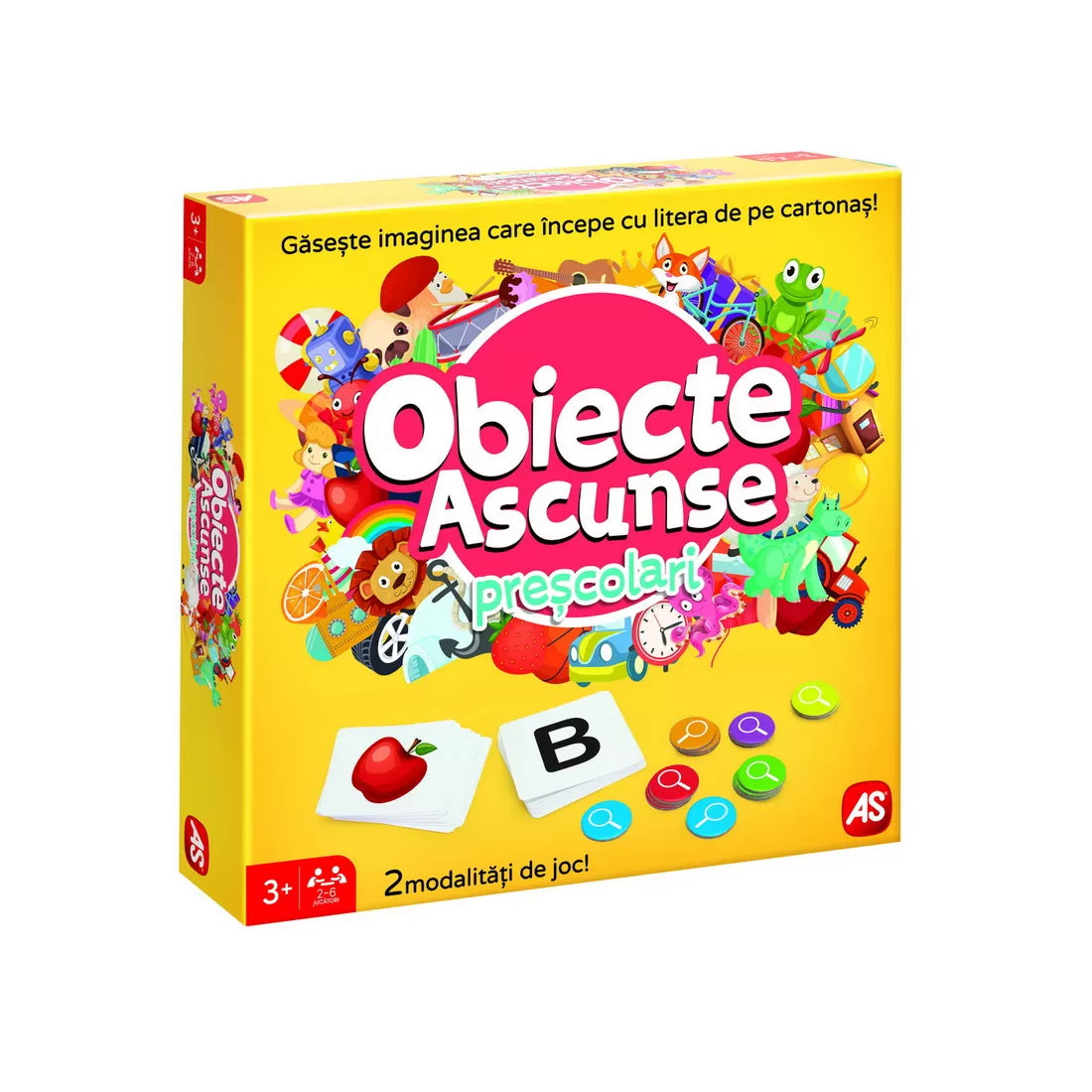 Rejtett tárgy játék óvodásoknak