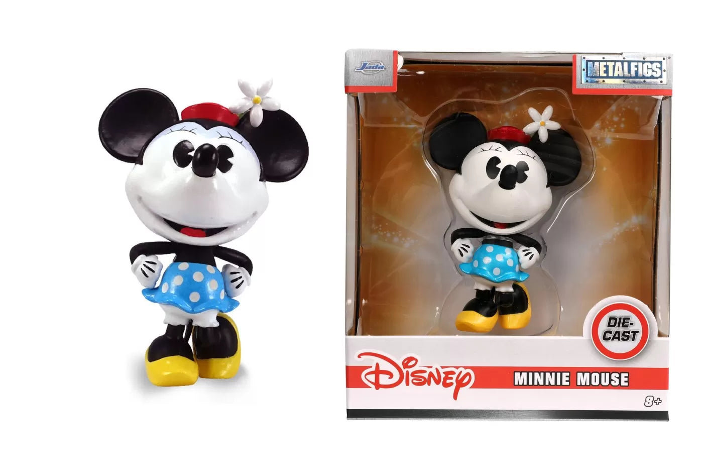 Jada fém figura Minnie egér 10cm