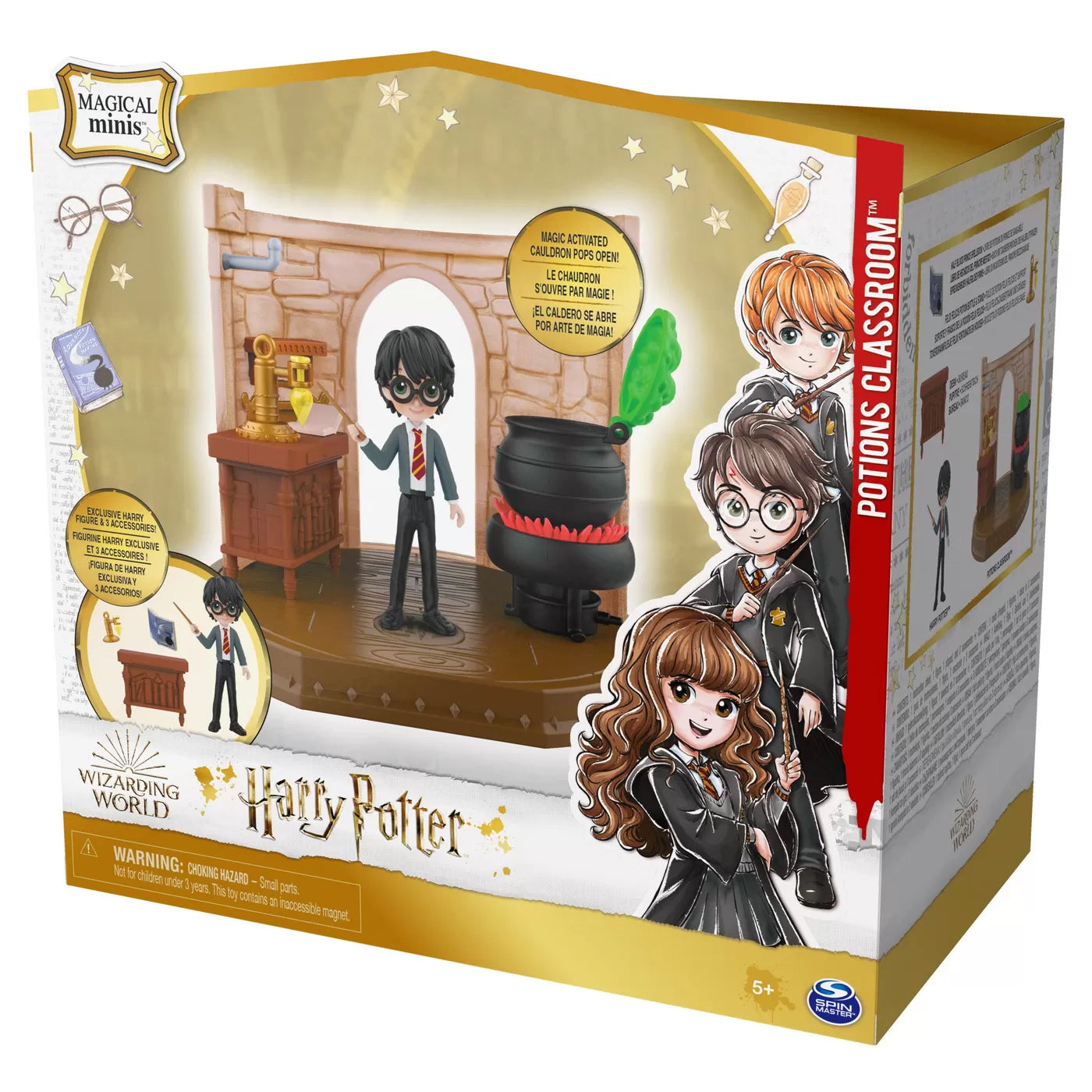 Harry Potter varázslóvilág varázslatos tanterem mini bájitalok harry potter