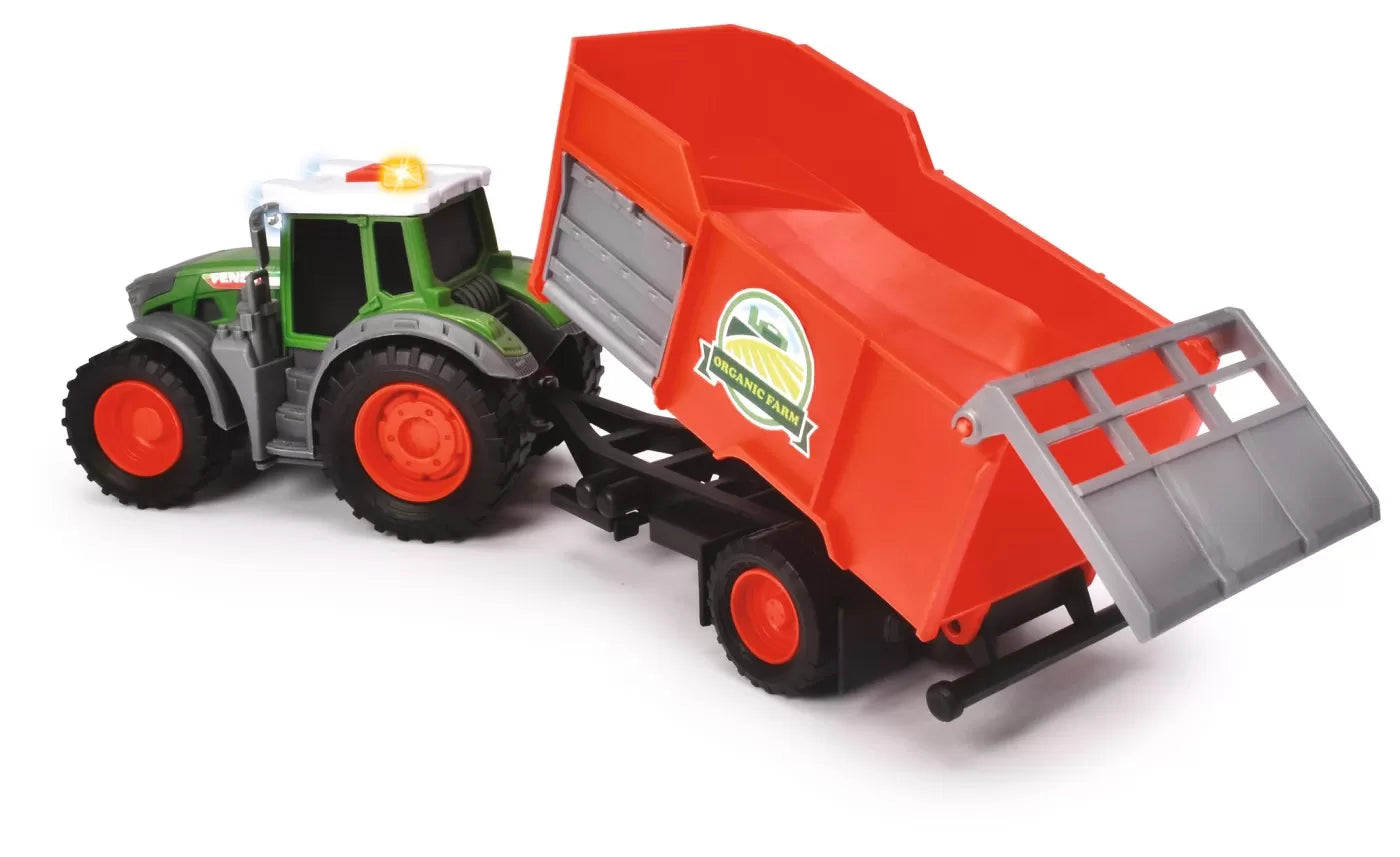 Dickie Fendt traktor utánfutóval