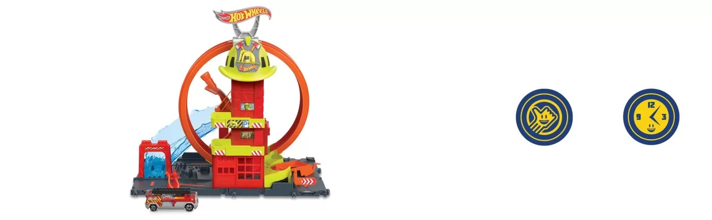 Hot Wheels Super Loop tűzoltóság