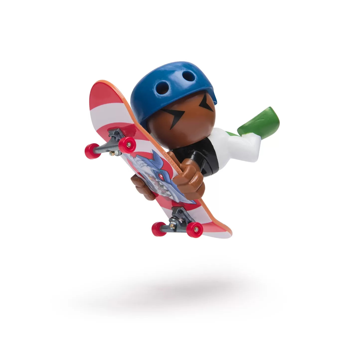 Tech dech sk8 legénységi csomag 2 szett plakett és figura 9,6 cm-es fekete sapka és kék sisak