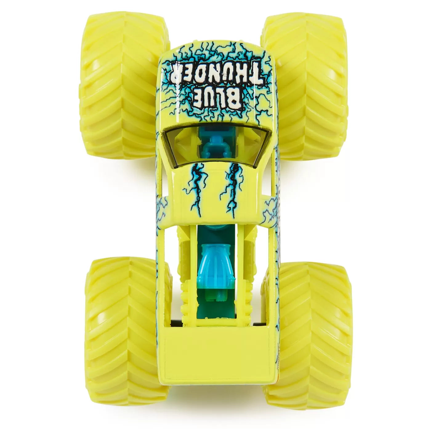 Monster Jam Kék Villám Fém Autó 1:64 Méretarány
