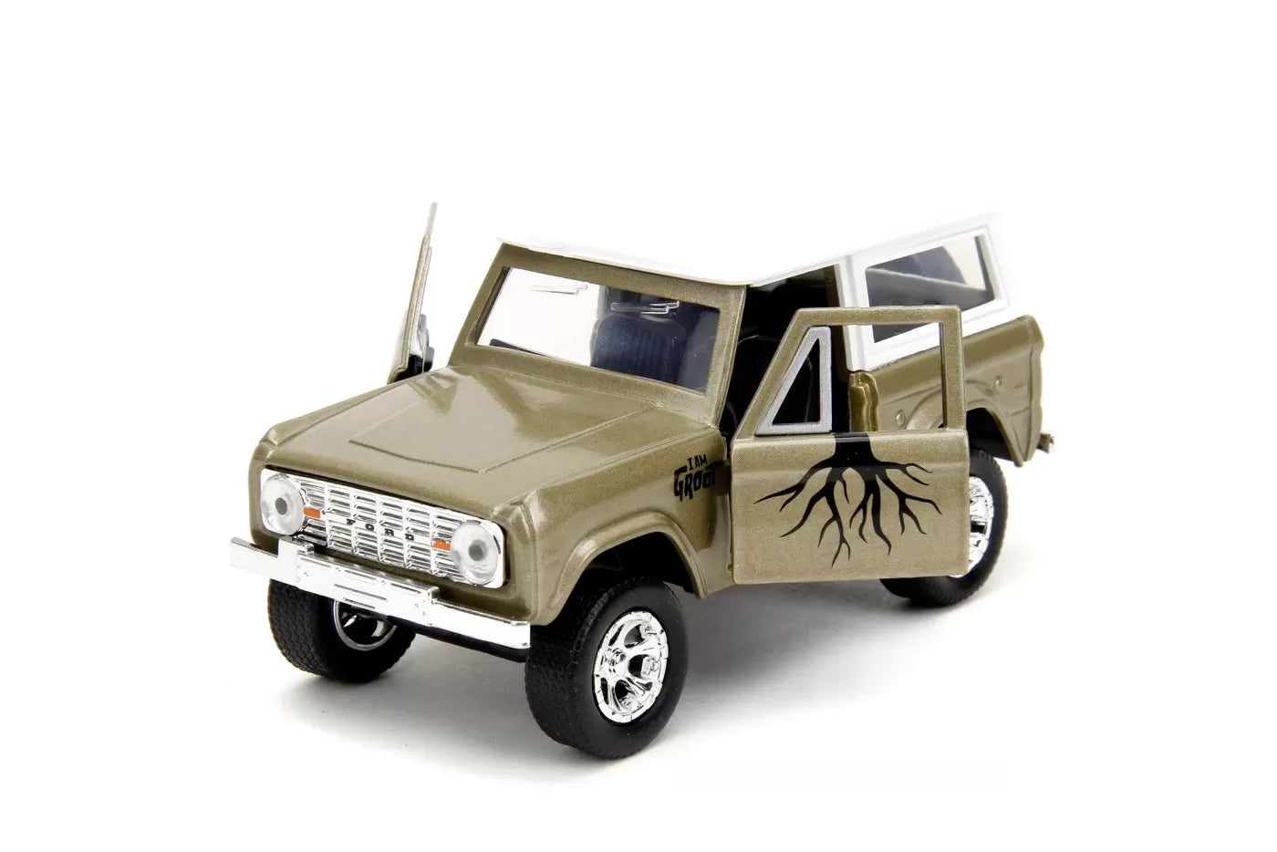 Jada Marvel Ford Bronco fém autószett és Groot figura