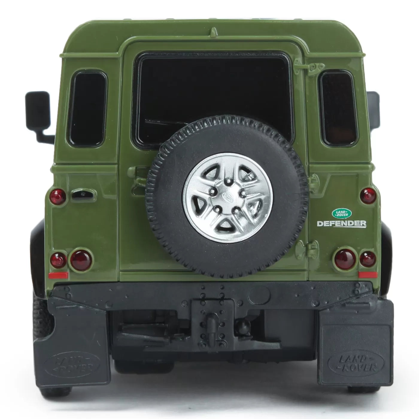 Masina cu telecomanda land rover defender verde cu scara 1 la 24