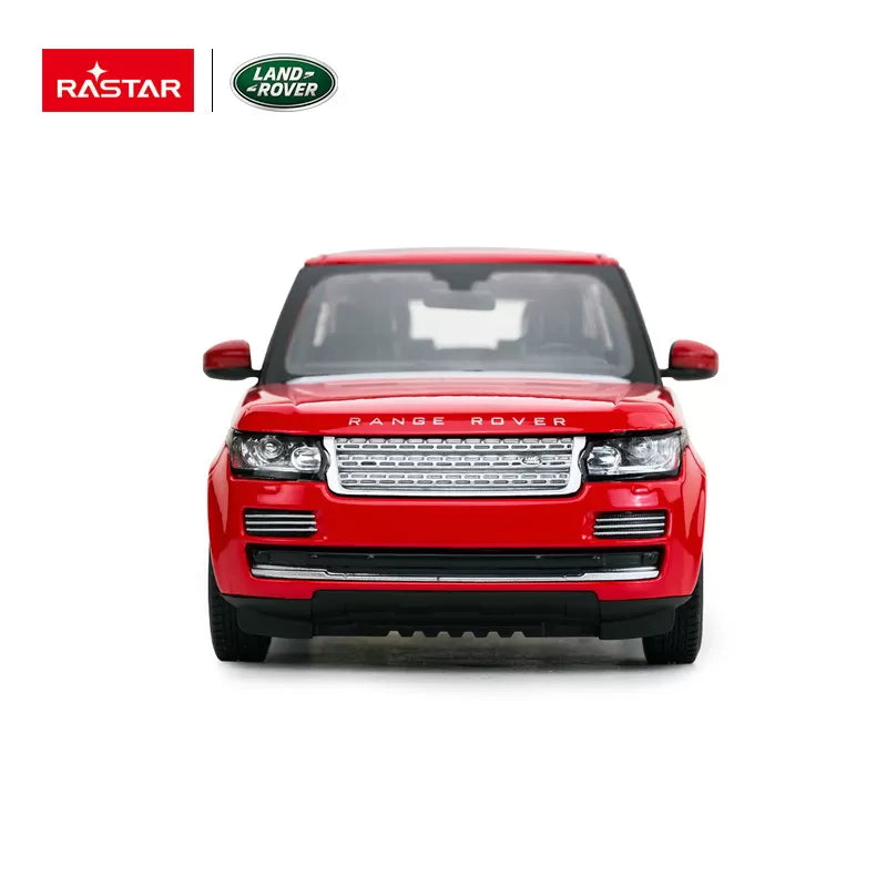 Piros Range Rover fém játékautó, 1-24 méretarány