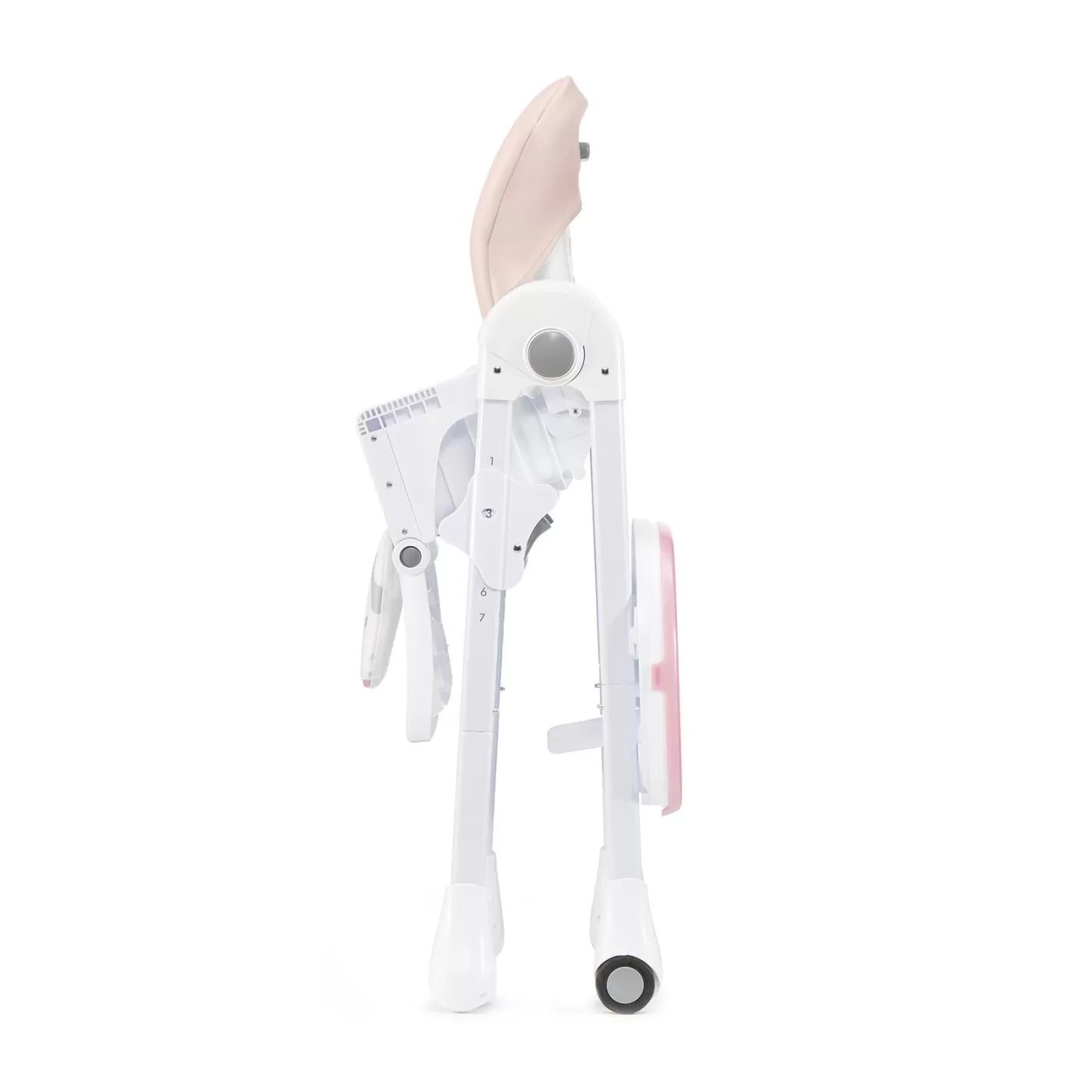 Scaun de masa kinderkraft yummy pliabil, pink