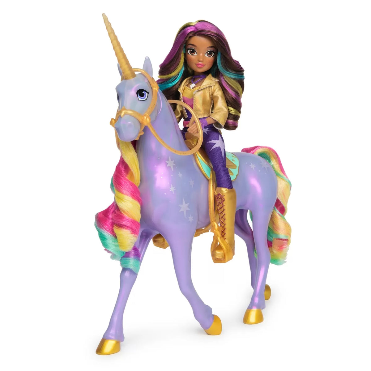 Unicorn academy set sophia si wildstar lumina de curcubeu