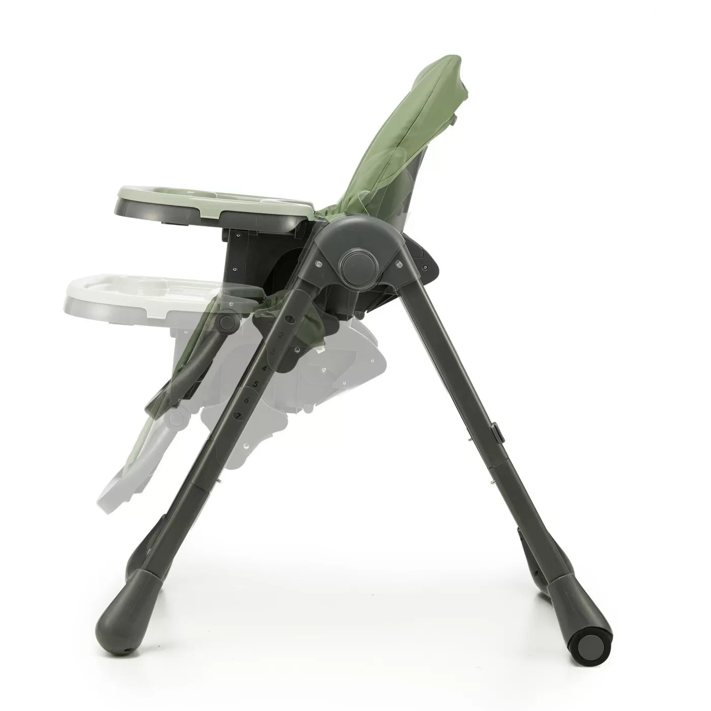 Scaun de masa kinderkraft tummie, pliabil, green