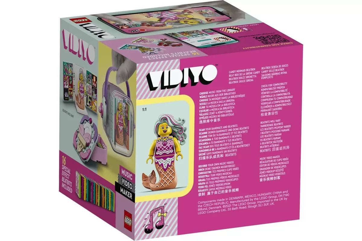 Lego videós cukorka sellő beatbox 43102