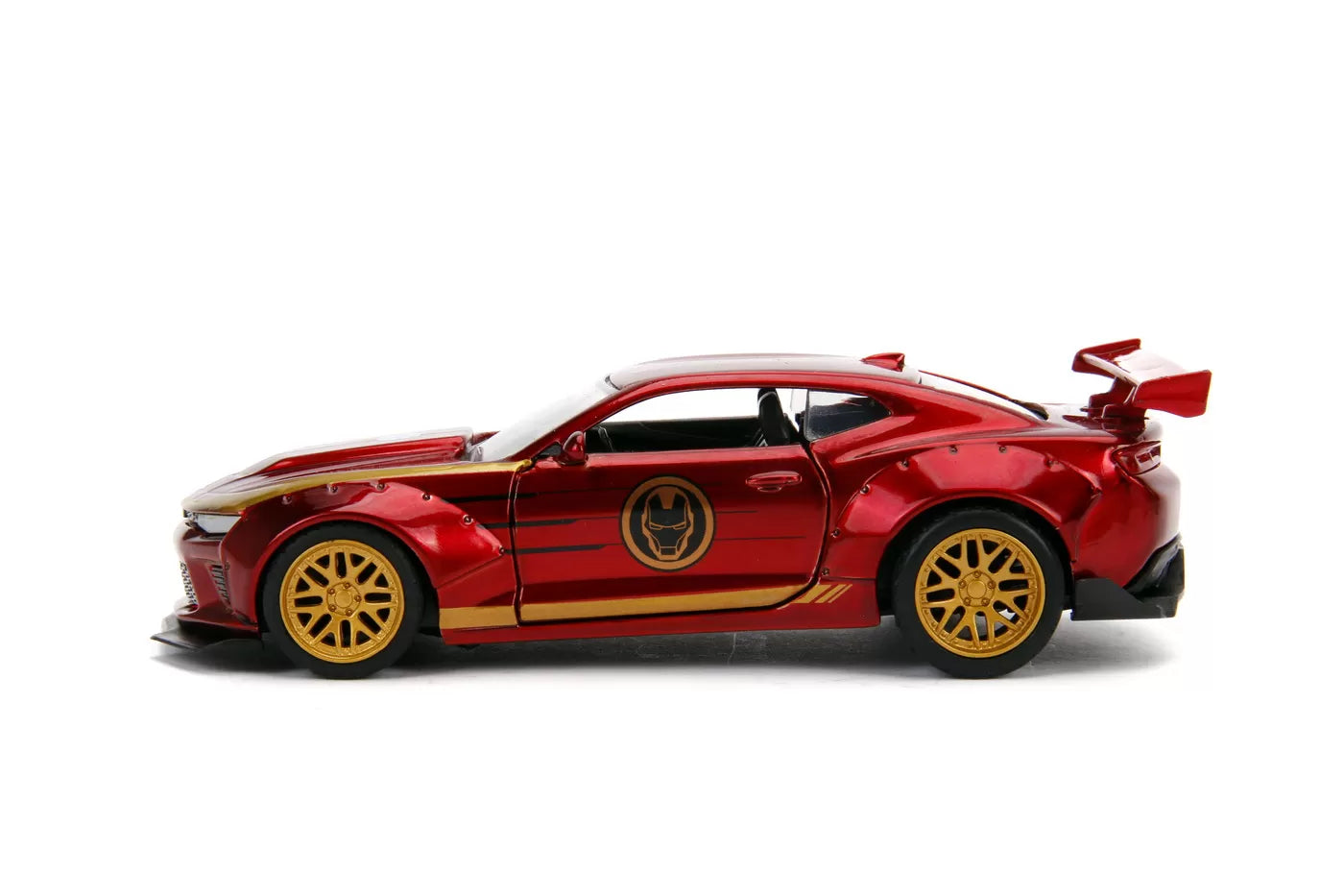 Iron Man 2016 Chevy Camaro SS öntött autómodell 1/32 méretarány