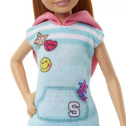 Barbie set papusa stacie si catelul de companie
