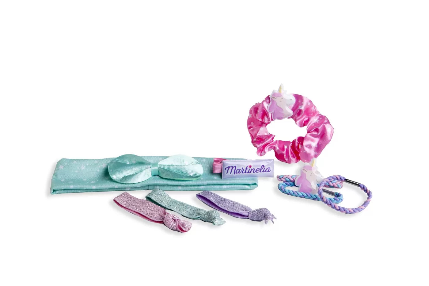 Martinelia little unicorn gentuta cu accesorii de par