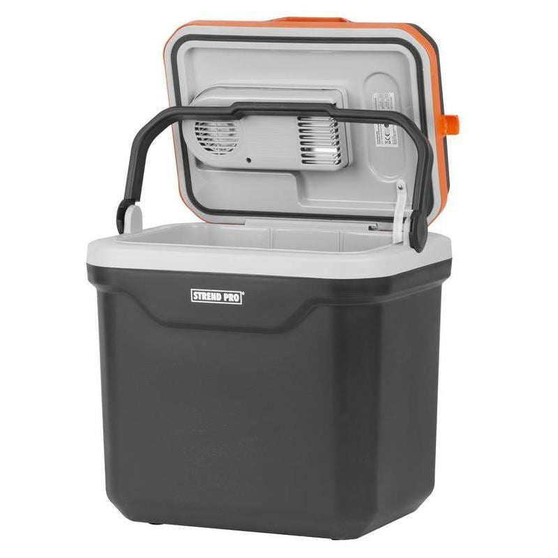 Autós hűtőtáska/doboz, 2 az 1-ben, hűtés és fűtés, 24 L, 230V / 12V
