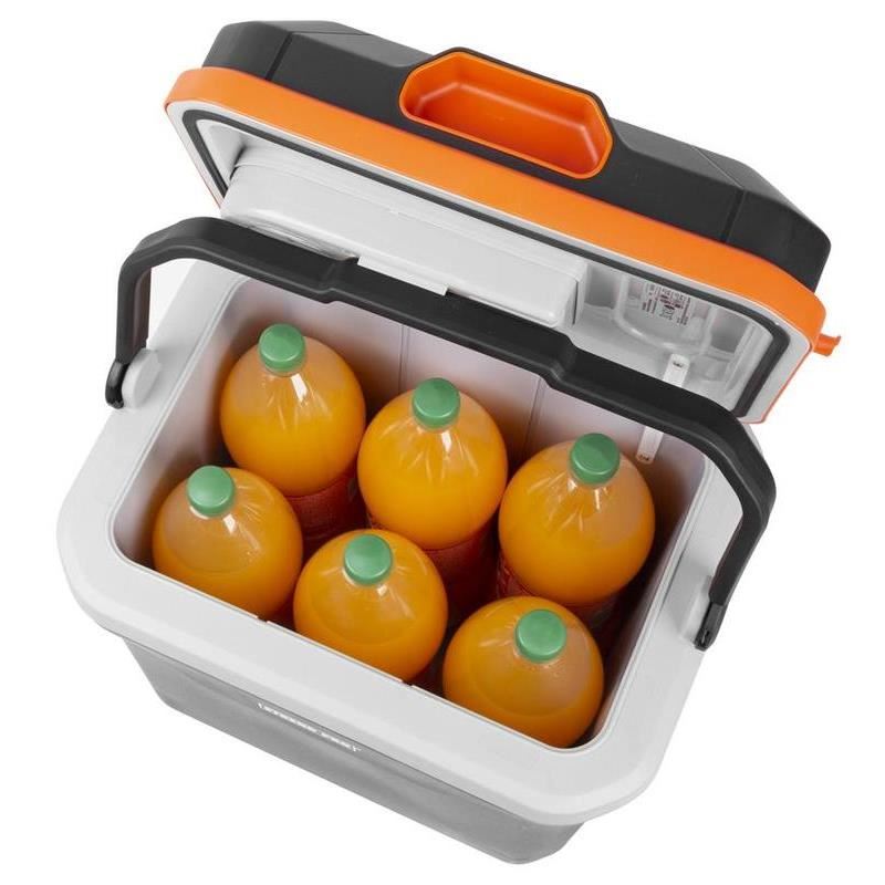 Autós hűtőtáska/doboz, 2 az 1-ben, hűtés és fűtés, 24 L, 230V / 12V