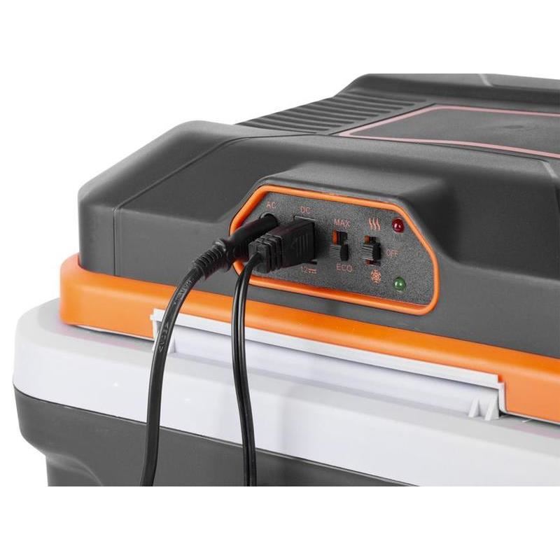 Autós hűtőtáska/doboz, 2 az 1-ben, hűtés és fűtés, 24 L, 230V / 12V