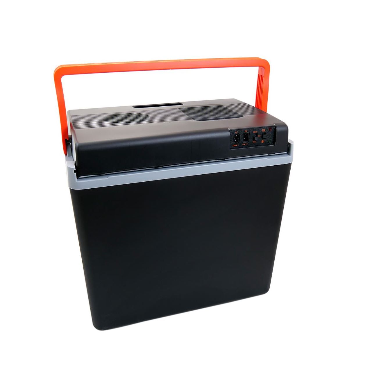 Autós hűtőtáska/doboz, 2 az 1-ben, hűtés és fűtés 30 l, 230V / 12V