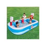 Piscina gonflabila pentru copii, baschet, 251x168x102 cm, Bestway Basketball