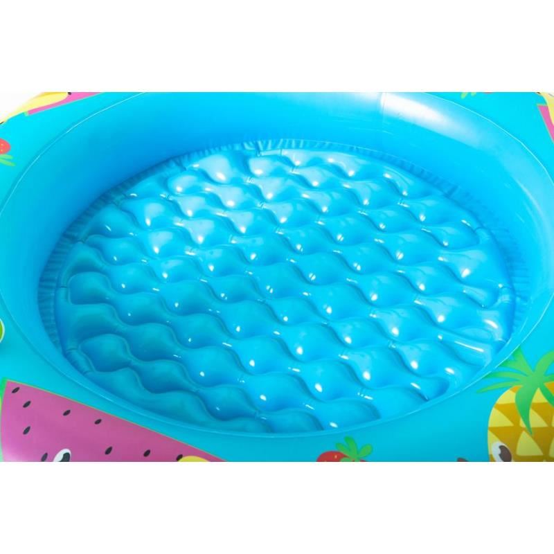 Felfújható gyerekmedence, kerek, tetővel, kék, 94x89x79 cm, Bestway Fruit