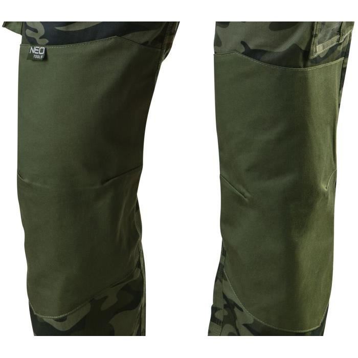Pantaloni de lucru, camuflaj, model Camo, marimea XXL/56, NEO