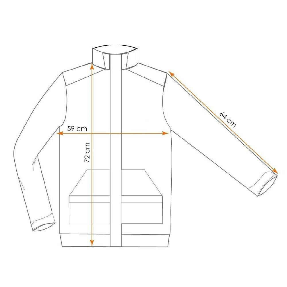 Geaca de lucru, convertibila in vesta, 2 in 1, maneci detasabile, bumbac, marimea M/50, NEO