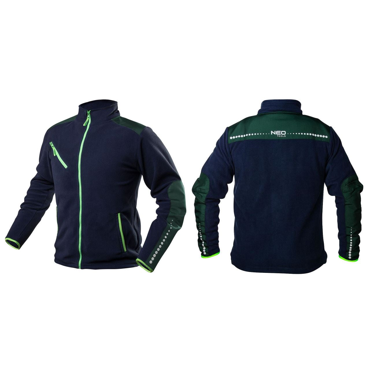 Polár gyapjú munkakabát, Cordura megerősítésekkel, prémium modell, M/50-es méret, NEO