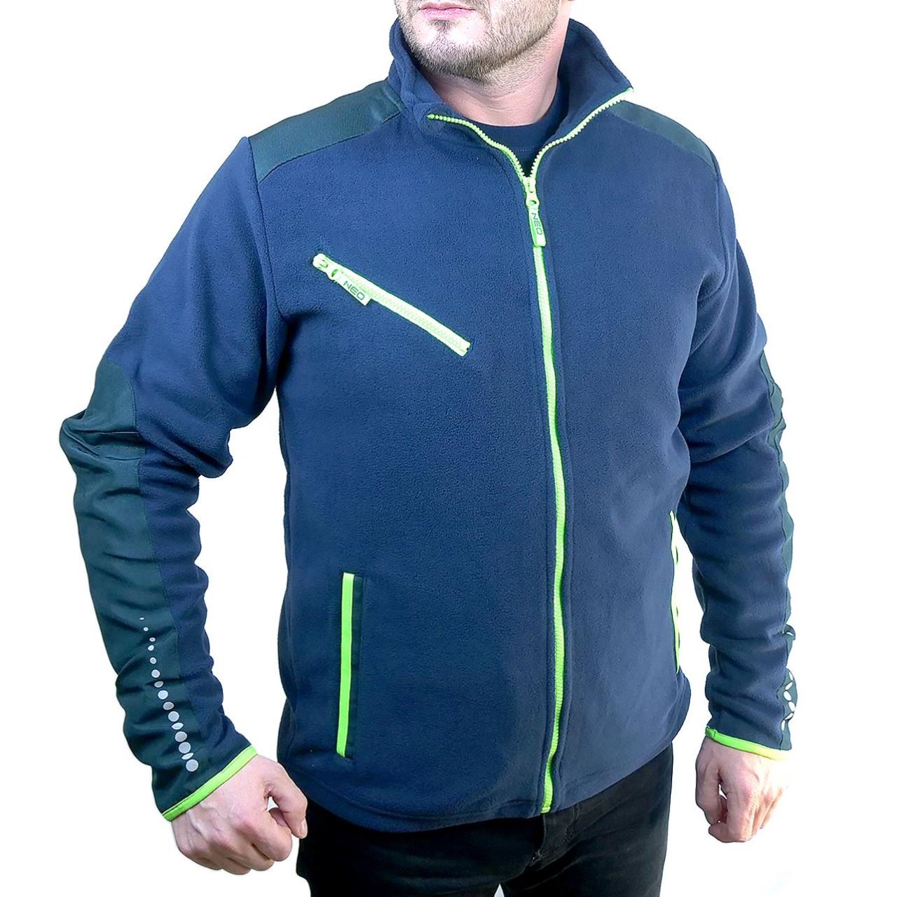 Geaca de lucru din lana polara, cu intarituri Cordura, model Premium, marimea L/52, NEO