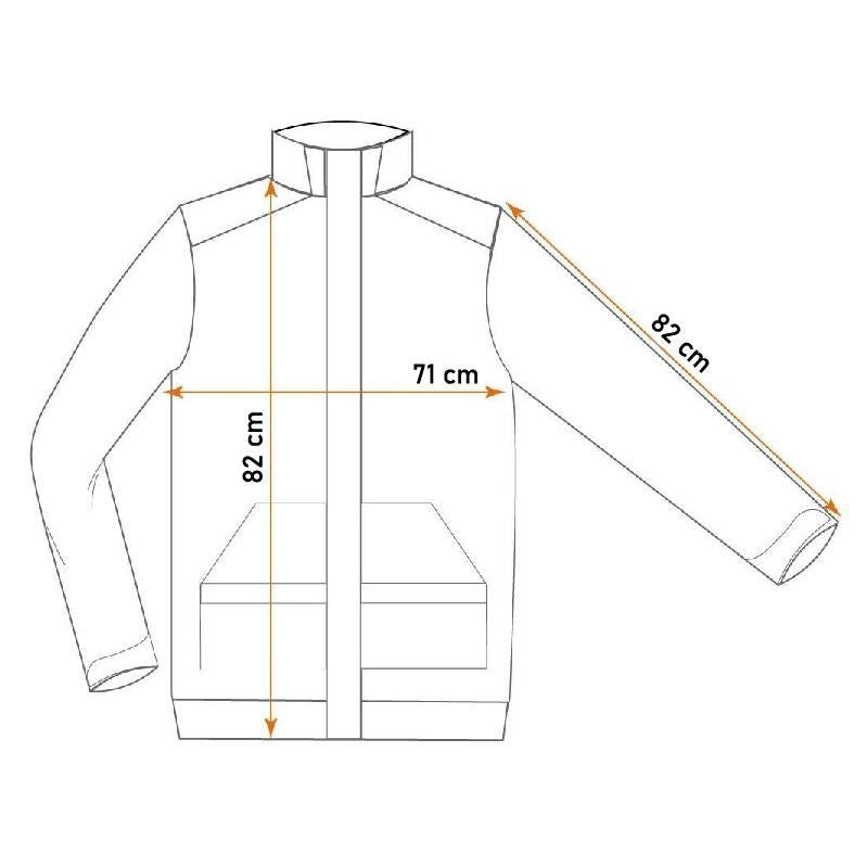 Munkadzseki, Oxford anyagból, vízálló, sárga, Visibility modell, XL/56 méret, NEO