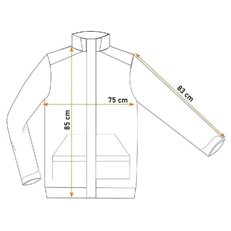 Munkadzseki, Oxford anyagból, vízálló, sárga, láthatósági modell, XXL/58 méret, NEO