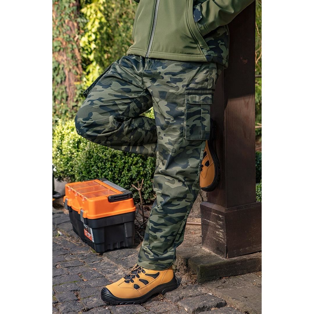 Bocanci de lucru, S3, SRC, protectie compozit, piele nabuc, marimea 45, NEO