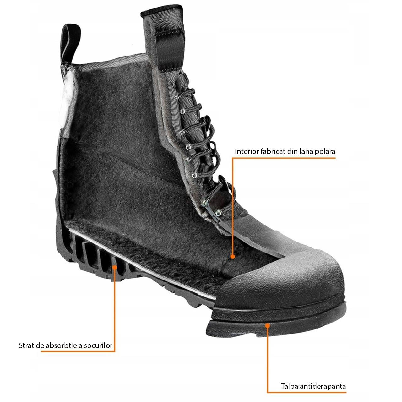 Bocanci de lucru pentru iarna, marimea 40, NEO