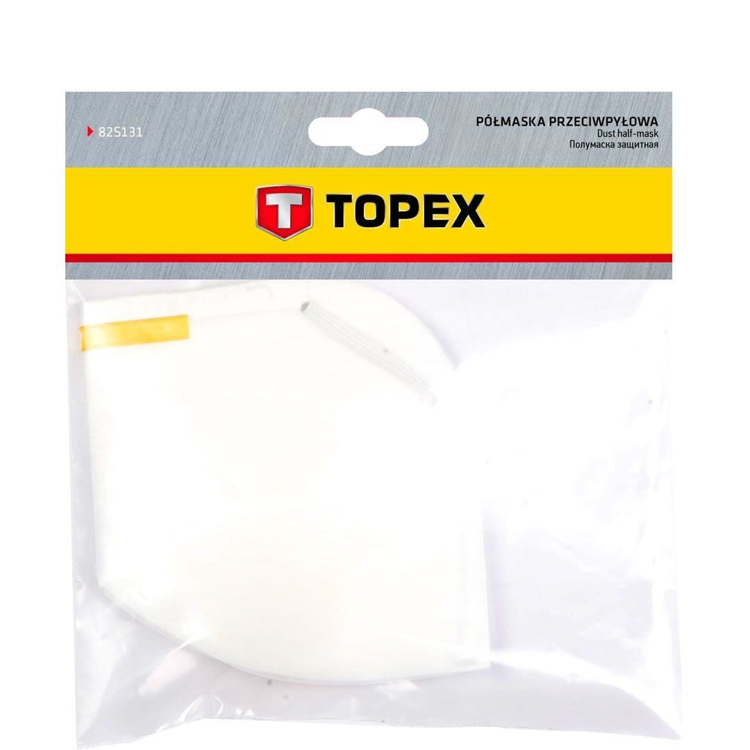 FFP2 porálarc, 5 darabos készlet, Topex