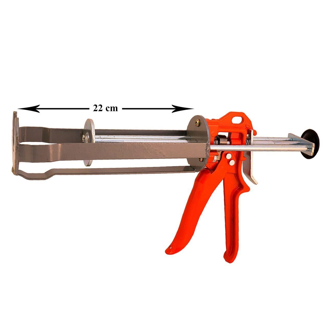 Pistol pentru ancora chimica, otel, 220 ml, 21.5 cm, Richmann Exclusive