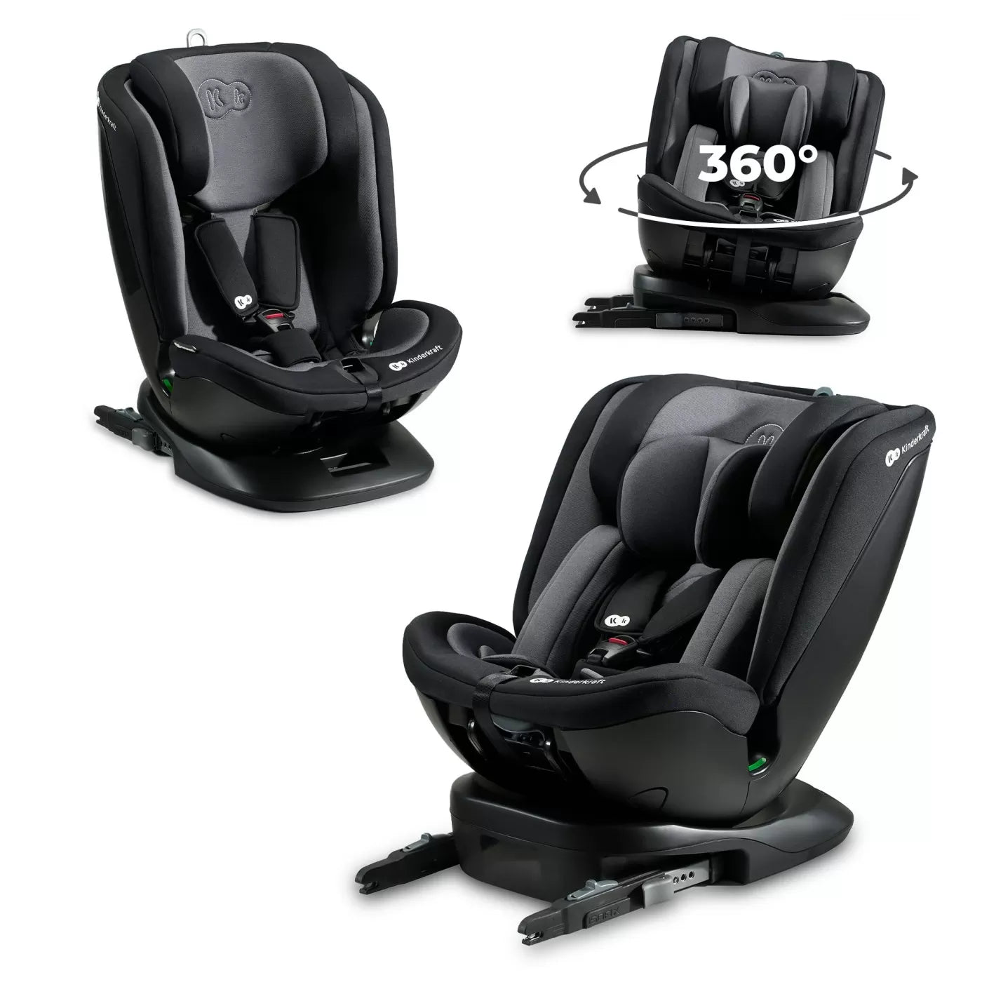 Scaun auto kinderkraft xpedition 2 i-size 40-150 cm, black