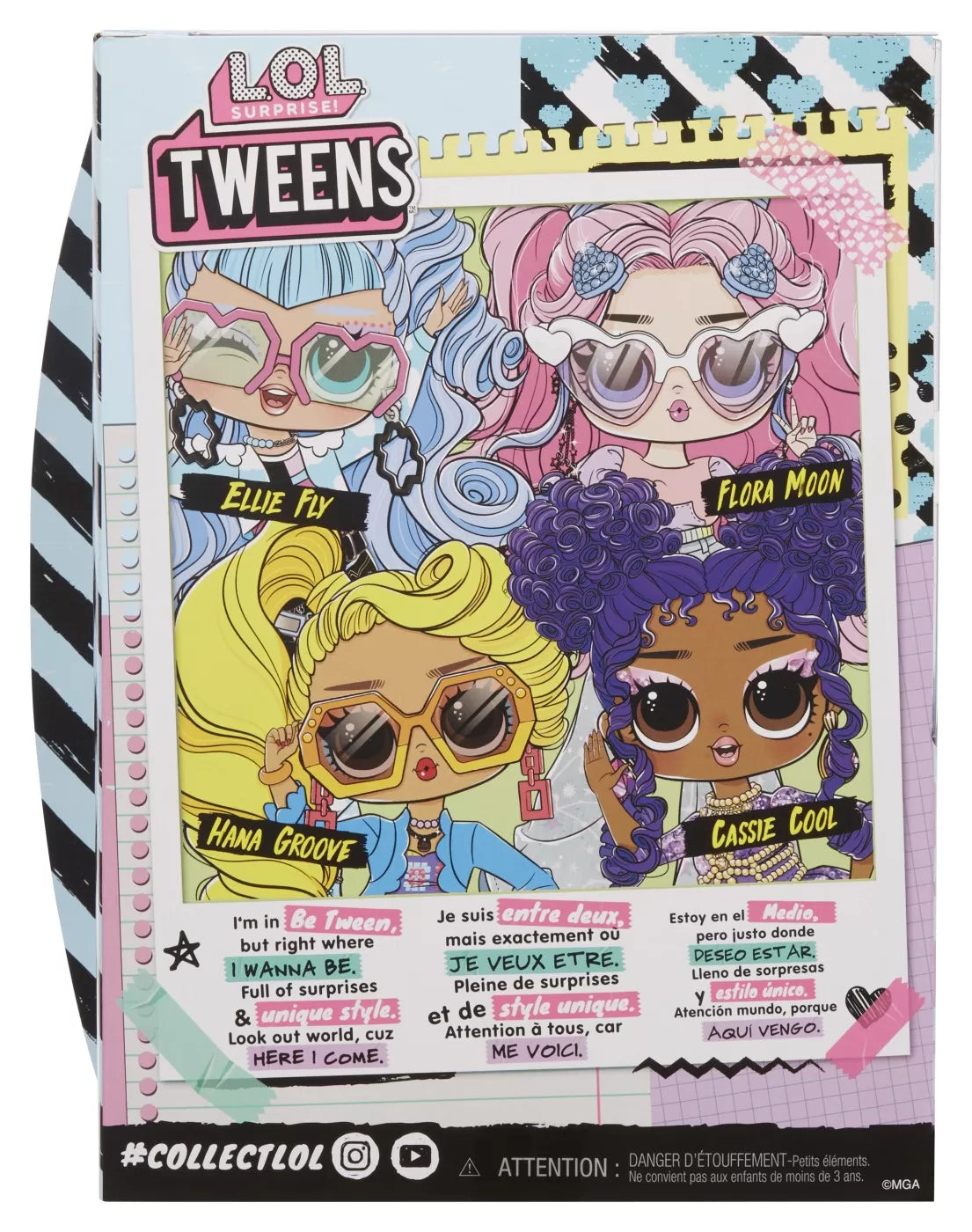 L.o.l. surprise! tweens papusa fashionista ellie fly cu surprize