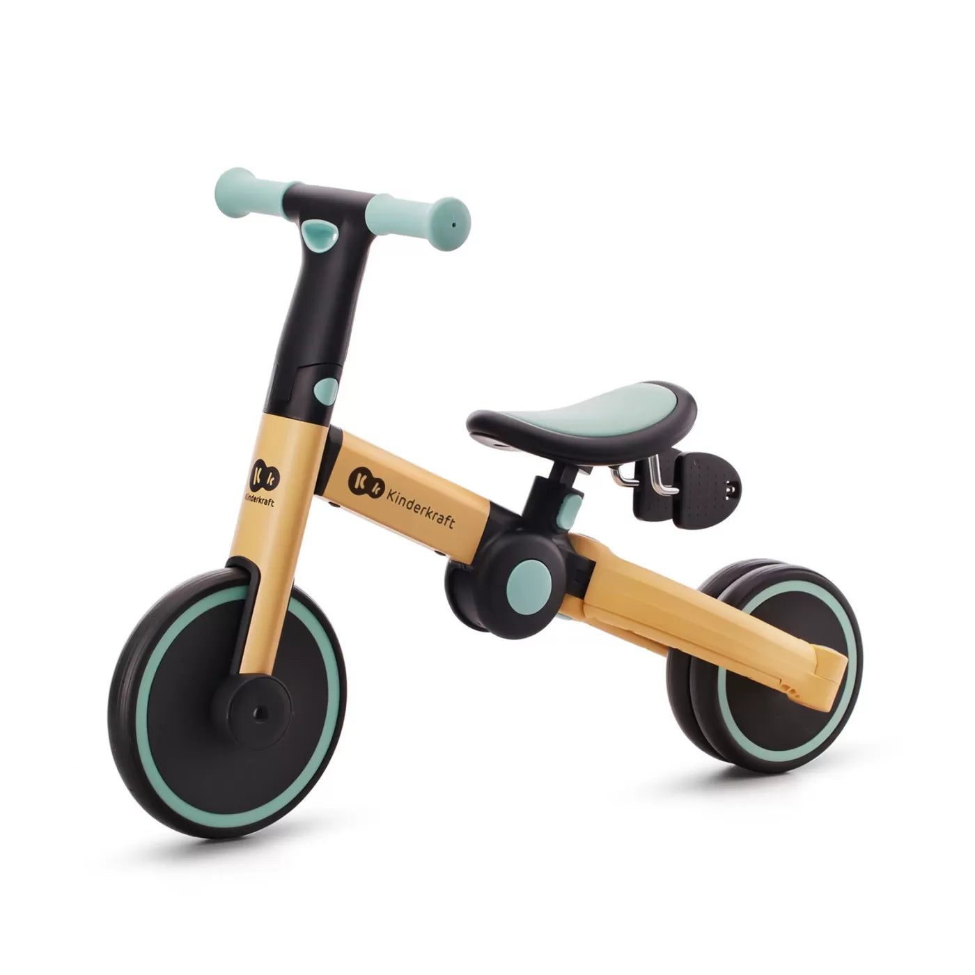 Kinderkraft 4trike futóbicikli/tricikli, napraforgókék
